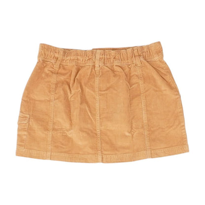 Orange Mini Skirt