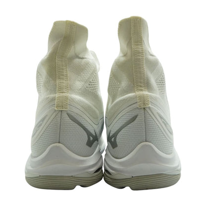 White Volleyball High Top Athletic Shoes