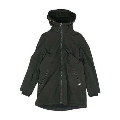 Black Solid Coat