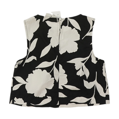 Black Floral Blouse