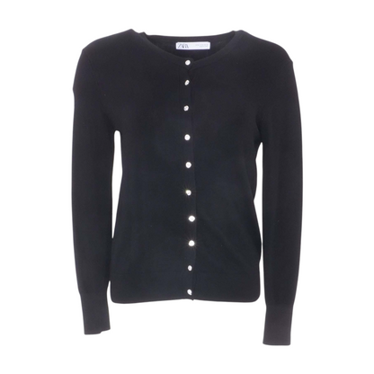 Black Cardigan Sweater