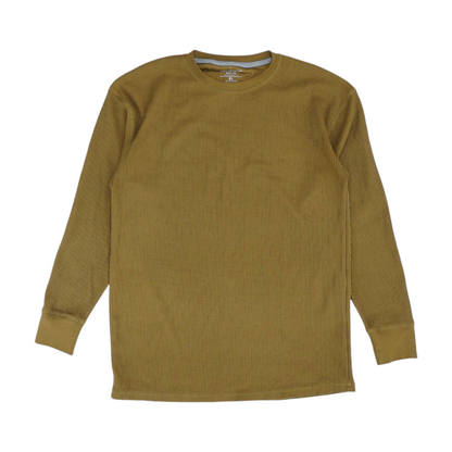 Khaki Solid T-Shirt