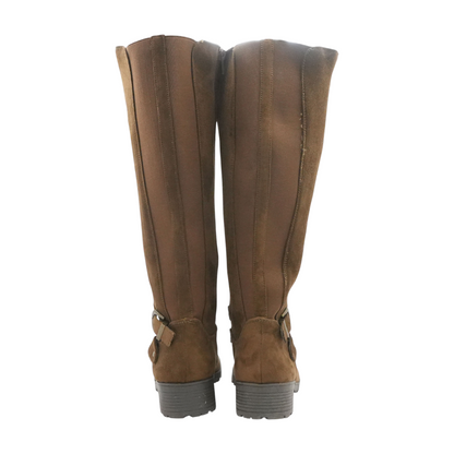 Brown Knee-High Boots