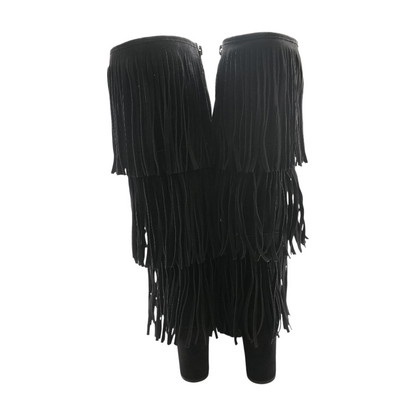 Black Knee-High Boots