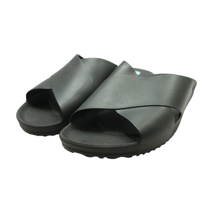 Black Flat Sandals