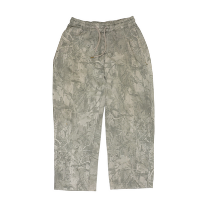 Gray Camo Straight Pants