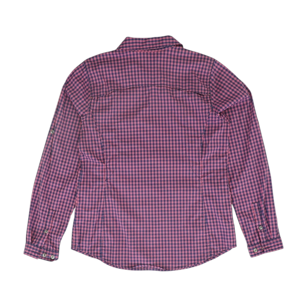 Pink Check Outdoor Button Down