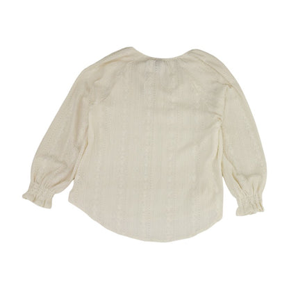 Ivory Eyelet Blouse