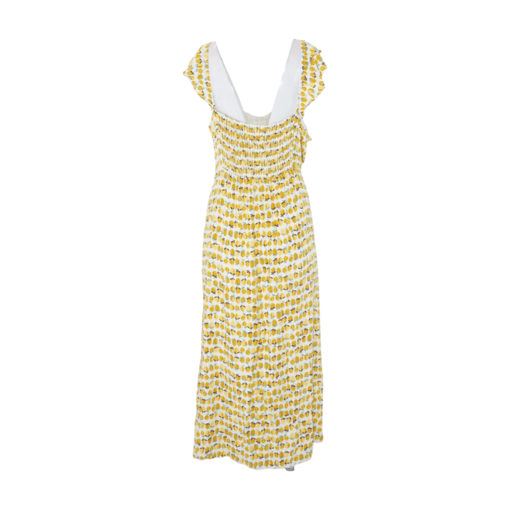 Anthropologie White Plus Size Graphic Midi Dress – Image 2