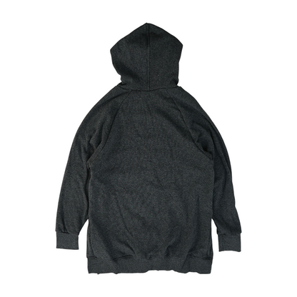Charcoal Solid Hoodie Pullover