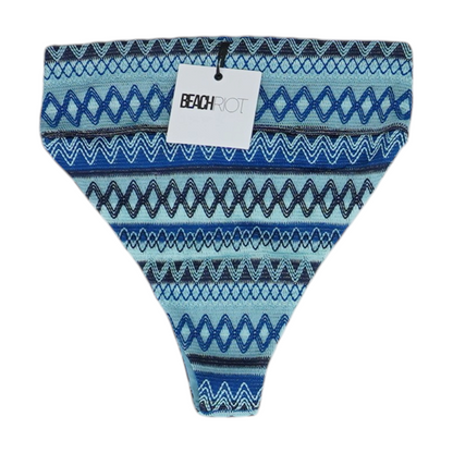 Blue Striped Swim Bottom