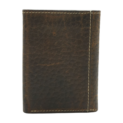 Brown Trifold Wallet