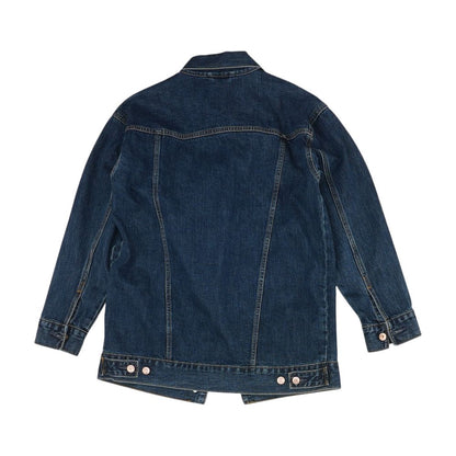 Indigo Solid Denim Jacket