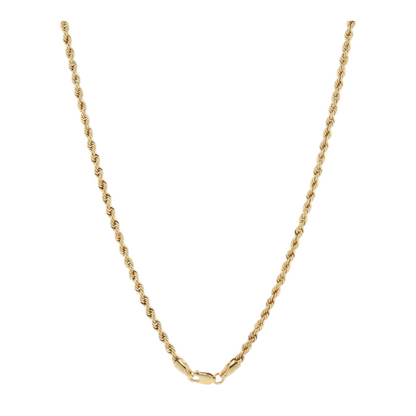 14K Yellow Gold Chain Necklace