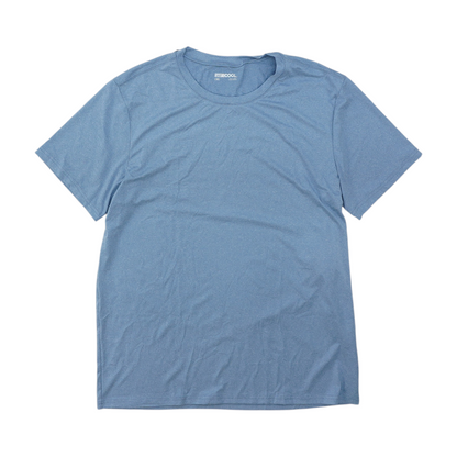 Blue Solid Active T-Shirt