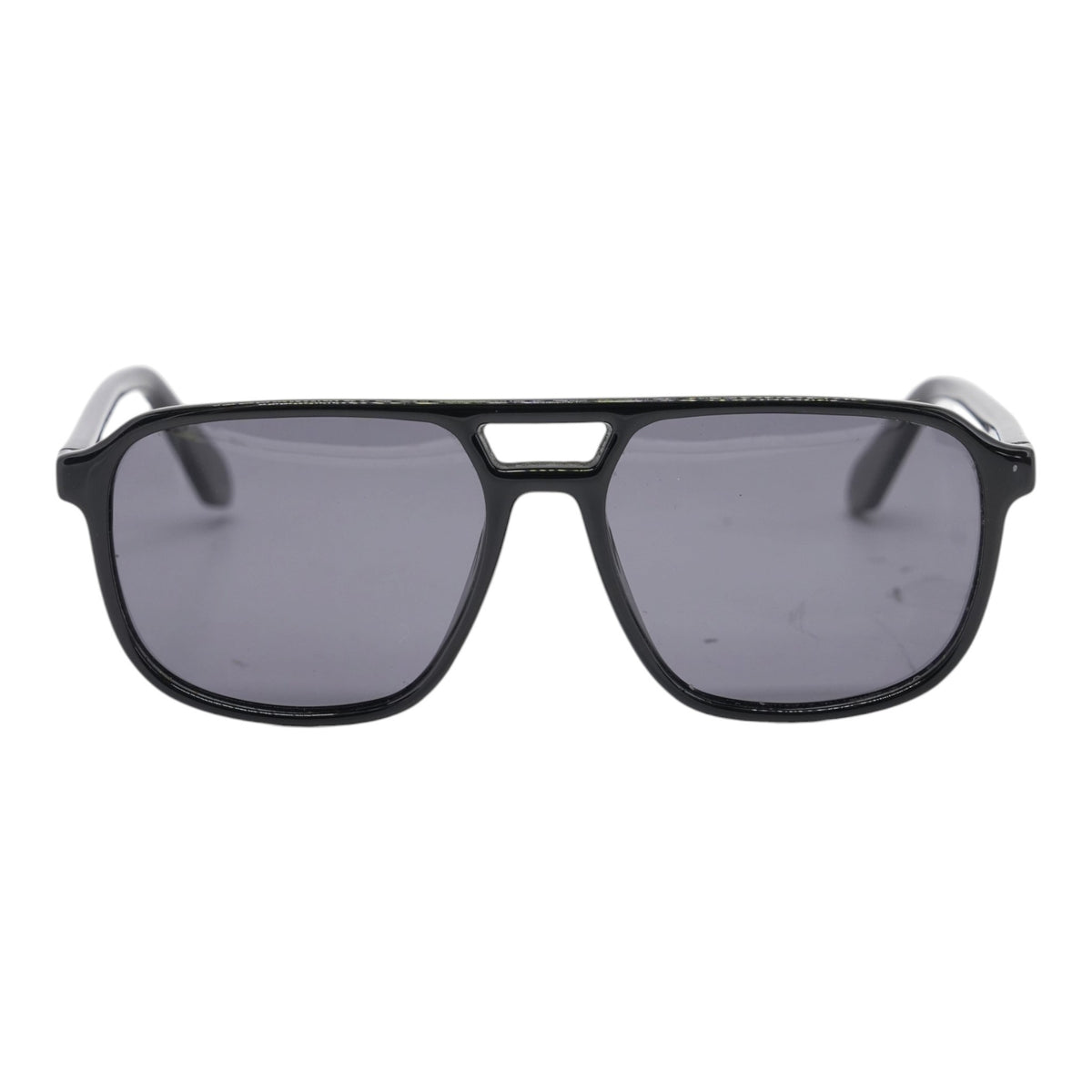 Black On the Fly Aviator Sunglasses