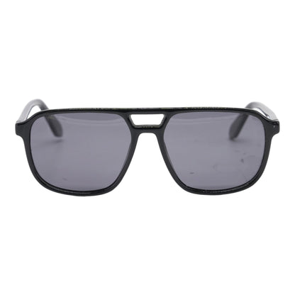 Black On the Fly Aviator Sunglasses