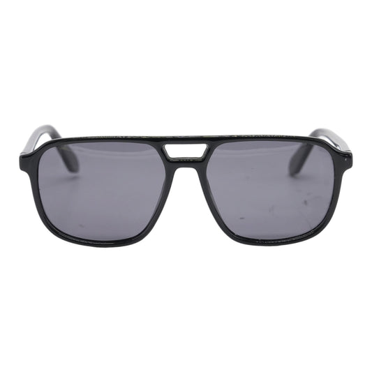 Hover Black On the Fly Aviator Sunglasses