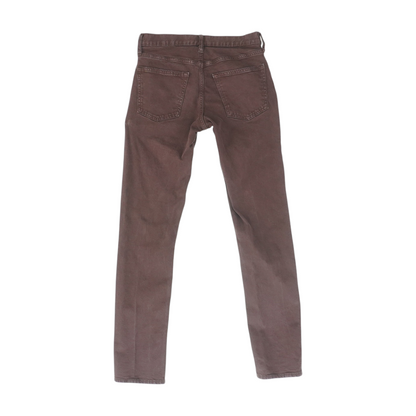 Burgundy Slim Jeans