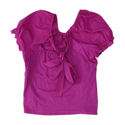 Magenta Blouse