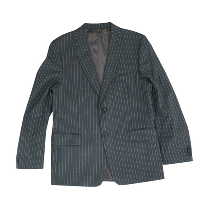 Gray Striped Sport Coat