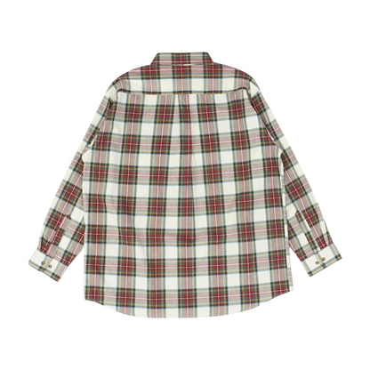Multi Plaid Long Sleeve Button Down