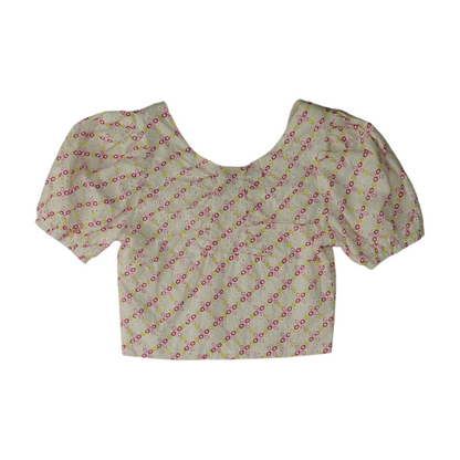 Pink Print Blouse