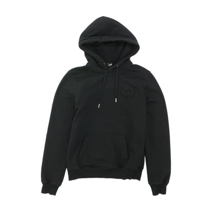 Black CD Icon Hooded Sweatshirt