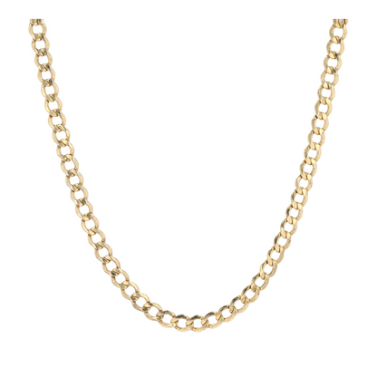 10K Yellow Gold Chain Necklace