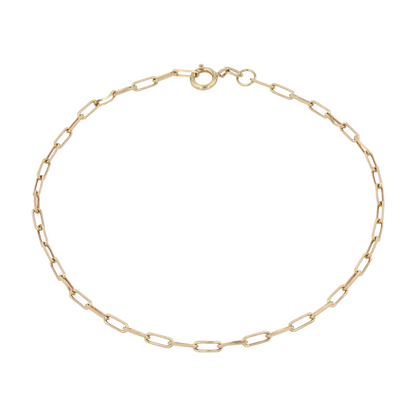 Yellow Gold Chain Bracelet
