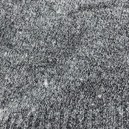 Gray V-Neck Sweater