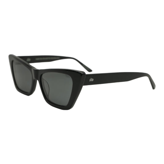 Black Wonderland Cat Eye Sunglasses