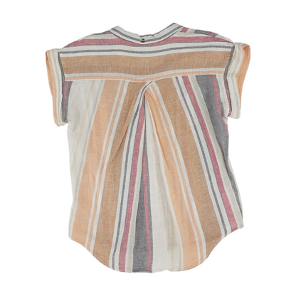 White Striped Button Down