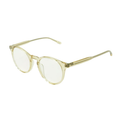 Gold Archer Round Unknown Prescription Eyeglasses