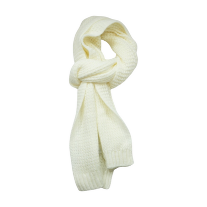 Ivory Acrylic Scarf