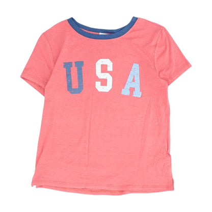 Red Crewneck T-Shirt