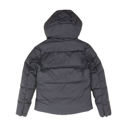 Navy Solid Puffer Jacket