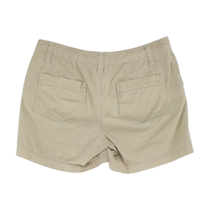 Khaki Solid Chino Shorts