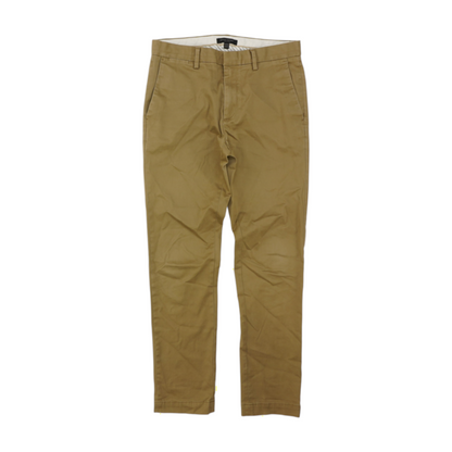 Beige Regular Pants