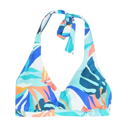 Multi Plus Abstract Swim Top