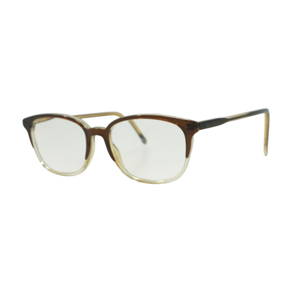 Brown Round Prescription Eyewear