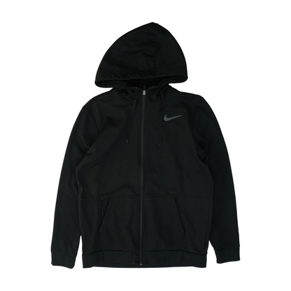 Black Solid Active Jacket