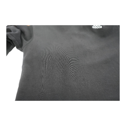 Black Solid Hoodie Pullover