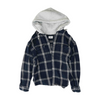 Navy Plaid Jacket