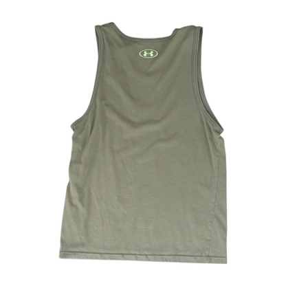Olive Solid Active Tank