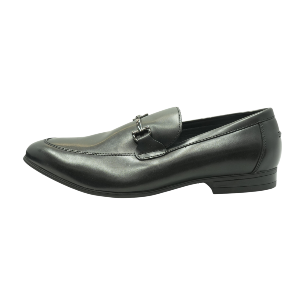 Black Slip-On Dress Shoes