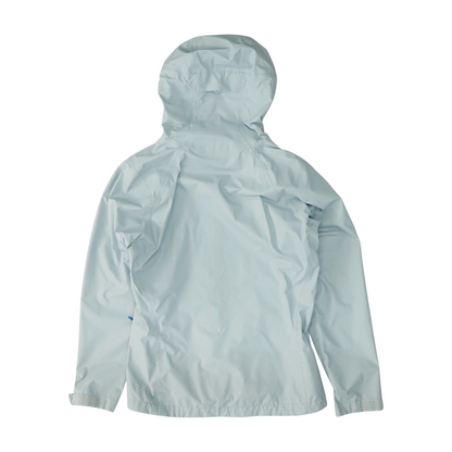 Blue Solid Rain Jacket