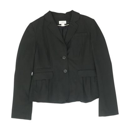 Black Solid Blazer