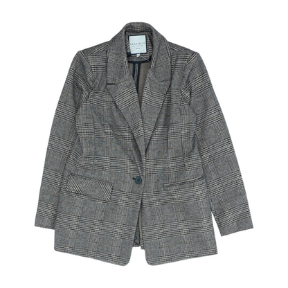 Brown Houndstooth Blazer