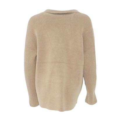 Tan Cardigan Sweater